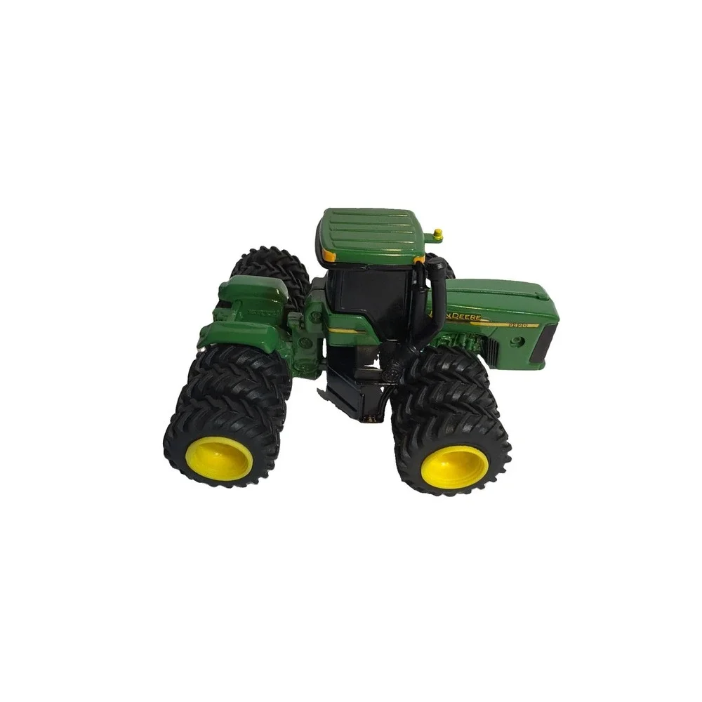 ERTL JOHN DEERE 9420 TRACTOR W/ TRIPLES DIE CAST FARMING VEHICLE 1/64 W/ COA